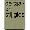 De taal- en stijlgids by E. Lindeboom