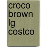 Croco Brown Lg Costco by Zondervan