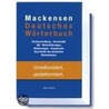 Deutsches Wörterbuch by Lutz Mackensen