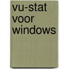 VU-Stat voor Windows door P. van Blokland