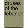 Druses of the Lebanon door Anonymous Anonymous