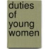 Duties Of Young Women