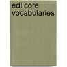 Edl Core Vocabularies door Stanford E. Taylor