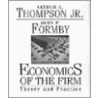 Economics Of The Firm by John P. Formby