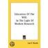Education of the Will