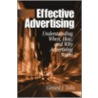 Effective Advertising door Gerard J. Tellis