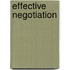 Effective Negotiation