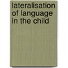Lateralisation of language in the child door Onbekend
