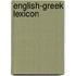 English-Greek Lexicon