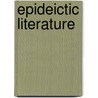 Epideictic Literature door Theodore Chalon Burgess