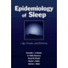 Epidemiology of Sleep door Kenneth L. Lichstein