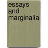 Essays And Marginalia door Rev Derwent Coleridge