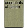 Essentials of Italian by Michele Scicolone