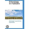 Ethnology In Folklore door Sir Gomme George Laurence