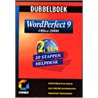 Dubbelboek WordPerfect 9 (Office 2000)