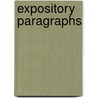 Expository Paragraphs door Frances Purslow
