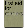 First Aid for Readers door Ed.S. Nanette L. Avery