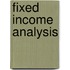 Fixed Income Analysis