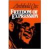 Freedom Of Expression by Archibald Cox
