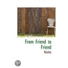 From Friend To Friend door . Ritchie