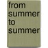 From Summer To Summer