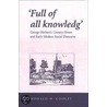 Full of All Knowledg' door Ronald W. Cooley