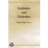 Gedanken Und Gedenken door Brigitte Ringer Nenner