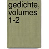 Gedichte, Volumes 1-2 by August Friedrich Ernst Langbein