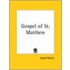 Gospel Of St. Matthew