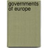 Governments of Europe