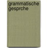 Grammatische Gesprche door Friedrich Gottlieb Klopstock