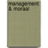 Management & moraal
