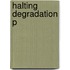 Halting Degradation P