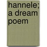 Hannele; A Dream Poem by Gerhard Hauptmann