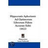 Hippocratis Aphorismi by Hippocrates