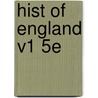 Hist Of England V1 5e door Prall