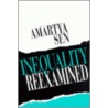 Inequality Reexamined door Professor Amartya Sen