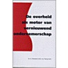 De overheid als motor van vernieuwend ondernemerschap