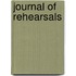 Journal of Rehearsals