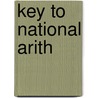 Key to National Arith door Benjamin Greenleaf