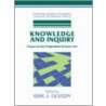 Knowledge and Inquiry door Erik Olsson