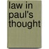 Law In Paul's Thought