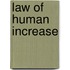 Law of Human Increase