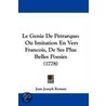Le Genie De Petrarque door Jean Joseph Thrse Roman