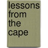 Lessons From The Cape by Christopher Doyle