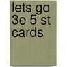 Lets Go 3e 5 St Cards door Ritsuko Nakata