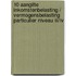 10 Aangifte inkomstenbelasting / vermogensbelasting particulier niveau III/IV