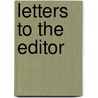 Letters to the Editor by Daniel Jeffs
