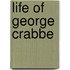 Life Of George Crabbe