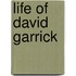 Life of David Garrick